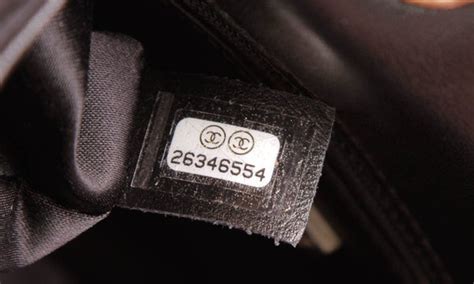 chanel serial number format